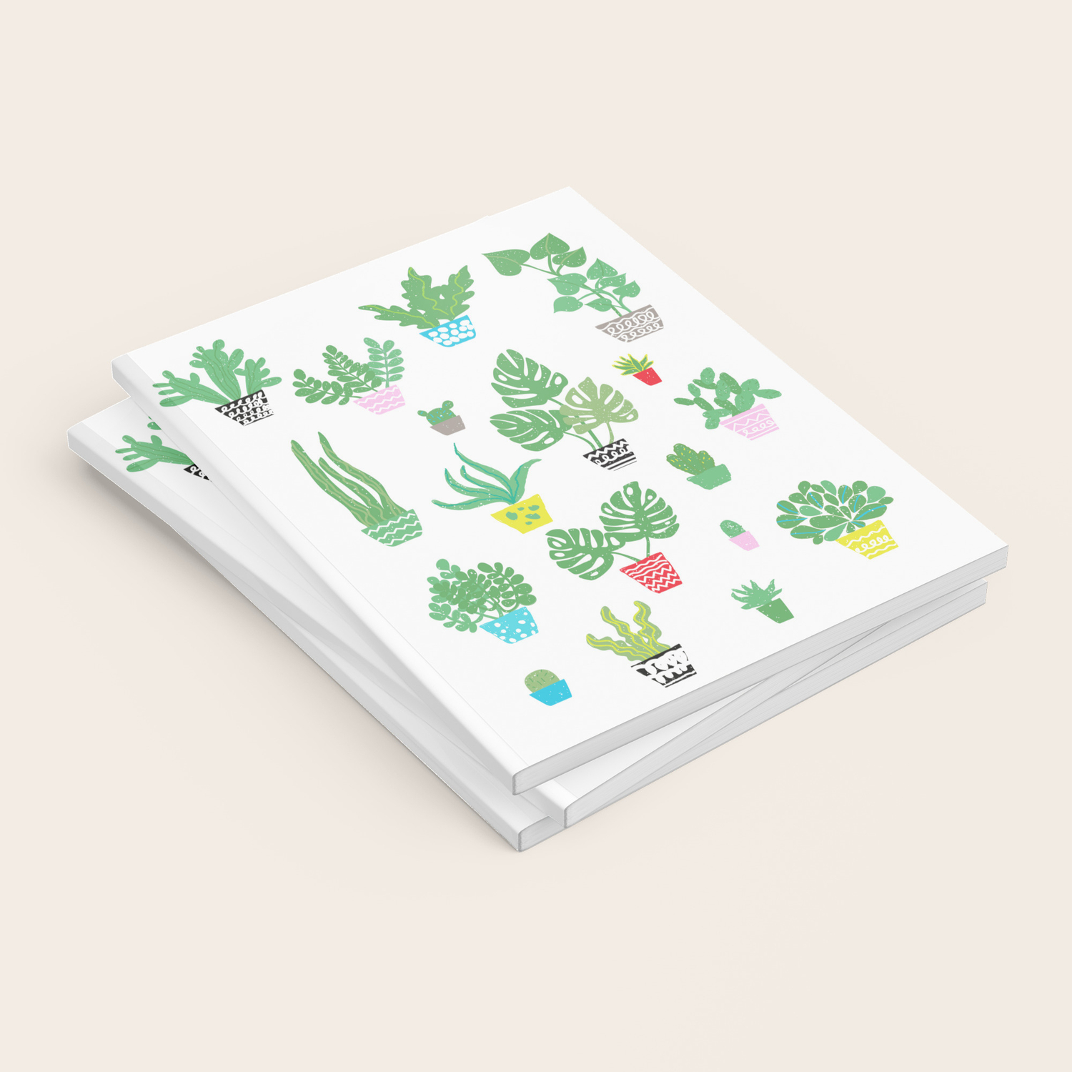 Tiny Happy House Plants Notebook By Anneamanda Society6 Tiny Happy House Plants Notebook By Anneamanda Society6