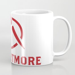JustArtMore Logo Red White background Coffee Mug
