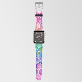 Rainbow Honeycomb Apple Watch Band