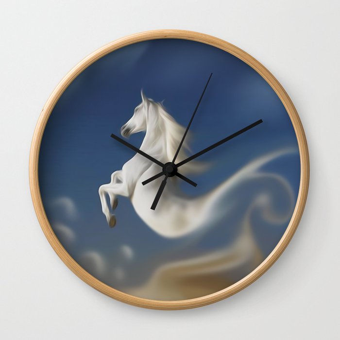 Immaterial-Fantasy Horse Wall Clock