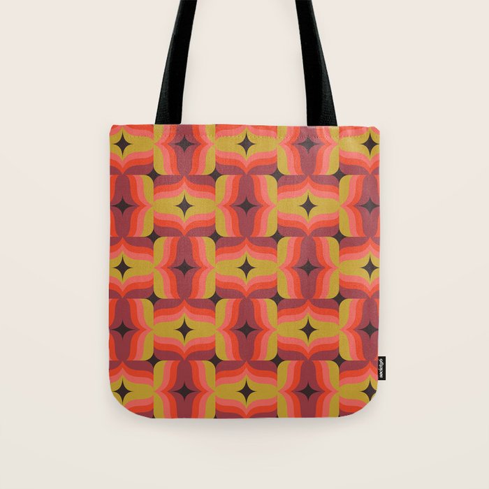 バッグ 60s vintge tote bag 60s～ Printed Canvas Zip Tote Bag | Wonder Wear ヴィンテージ