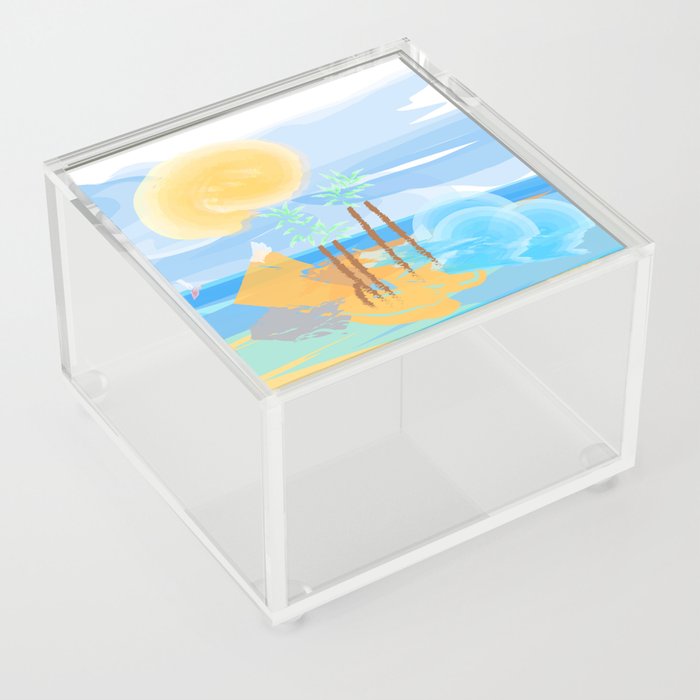 An Island  Acrylic Box