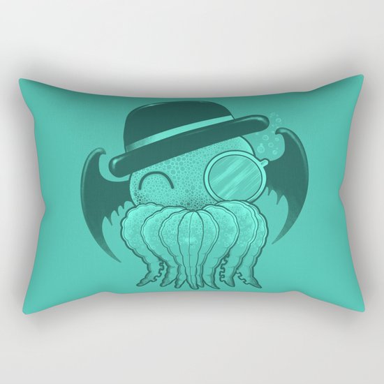 Classy Cthulhu Rectangular Pillow