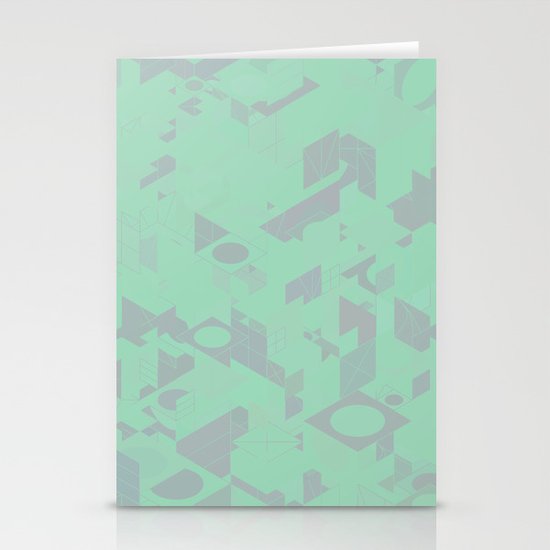 Panelscape: colours from Thorns Mint Stationery Cards