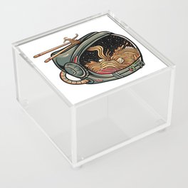 Ramen Inside Astronaut Acrylic Box