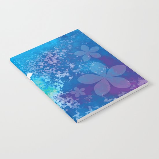 Watercolor Flowers Notebook