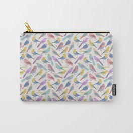 Colorful Garden Birds Carry-All Pouch