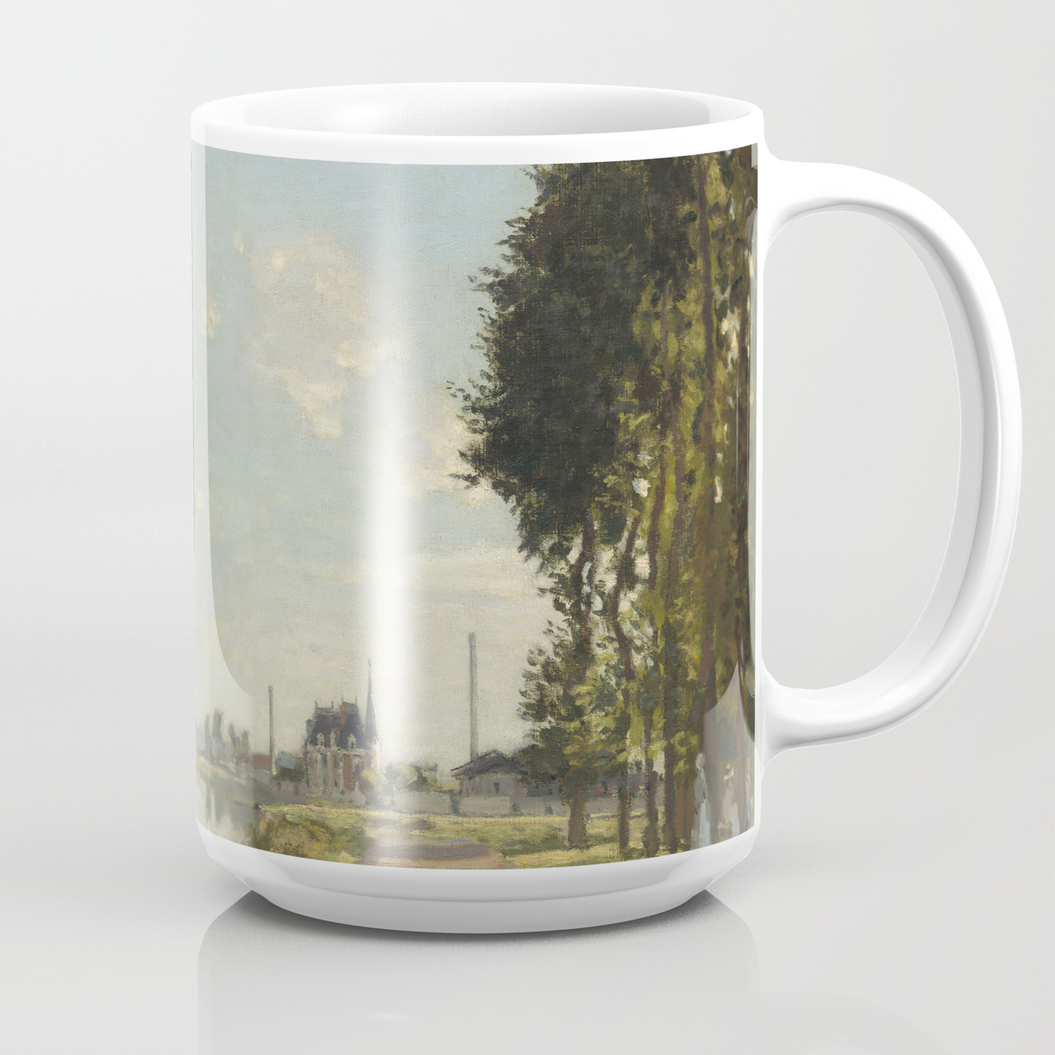 Claude Monet Argenteuil C 1872 Painting Coffee Mug By