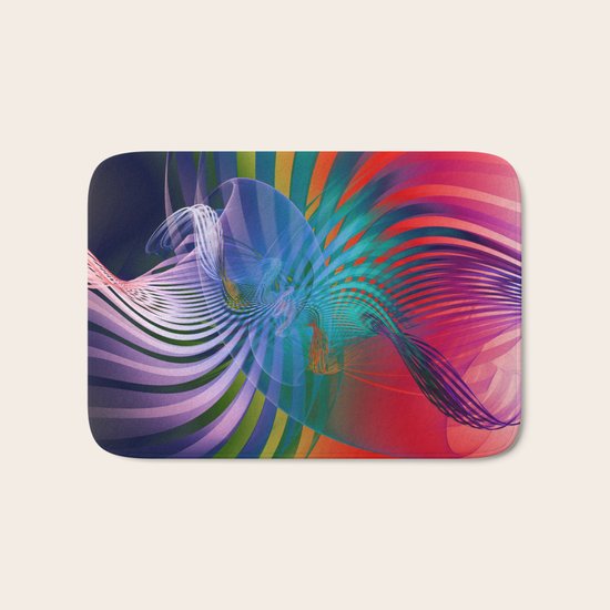 Gently Twisted Bath Mat