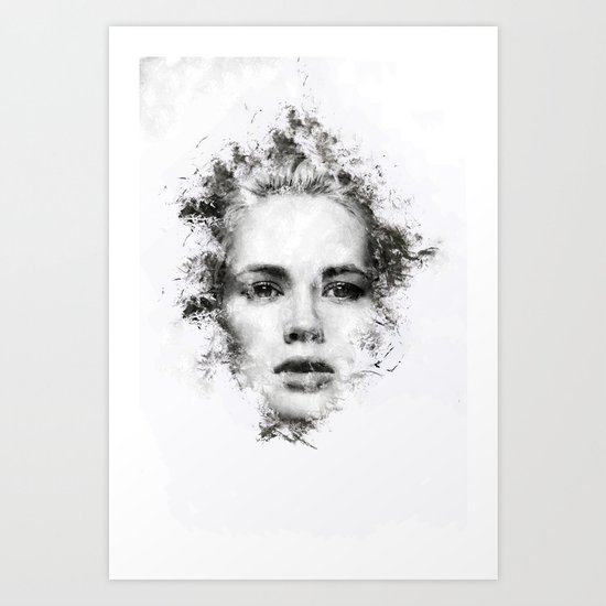 Woman Portrait Art Print