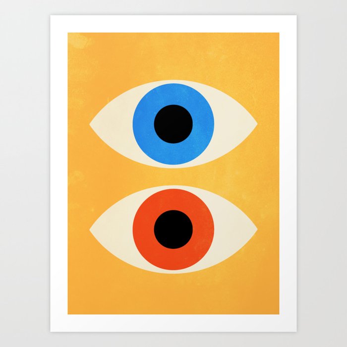 Eyes | Bauhaus III Art Print