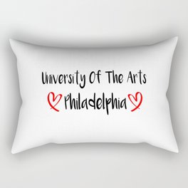 university of the arts philadelphia Rectangular Pillow