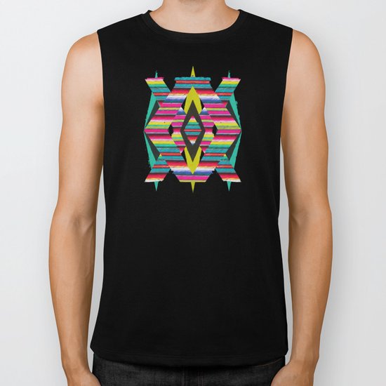 Serape Biker Tank