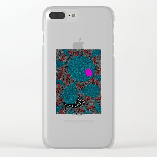 - cosmos_09 - Clear iPhone Case