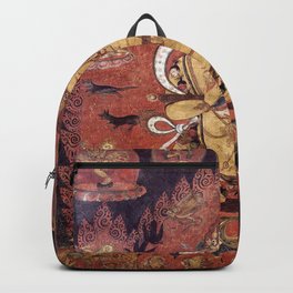 Buddhist Protector Deity Mahakala Panjarnata 1400 Backpack