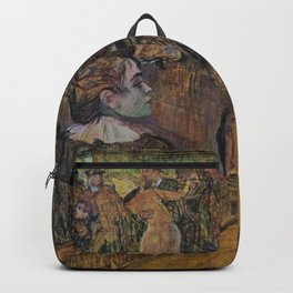 Toulouse Lautrec - Moulin de la galette Backpack
