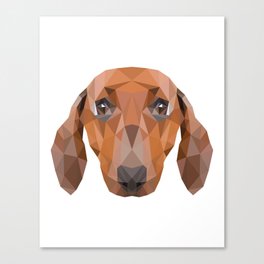 Dachshund Dog Canvas Print