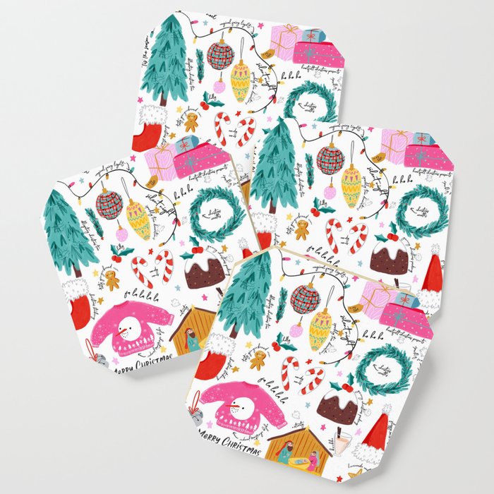 The Meaning Of Christmas Coaster By Houseofwonderland Society6 Which means, it is time to make the coasters waterproof! the meaning of christmas coaster by houseofwonderland