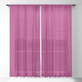 Jazzberry Jam Sheer Curtain