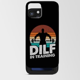 DILF In Training Funny Vintage iPhone Card Case
