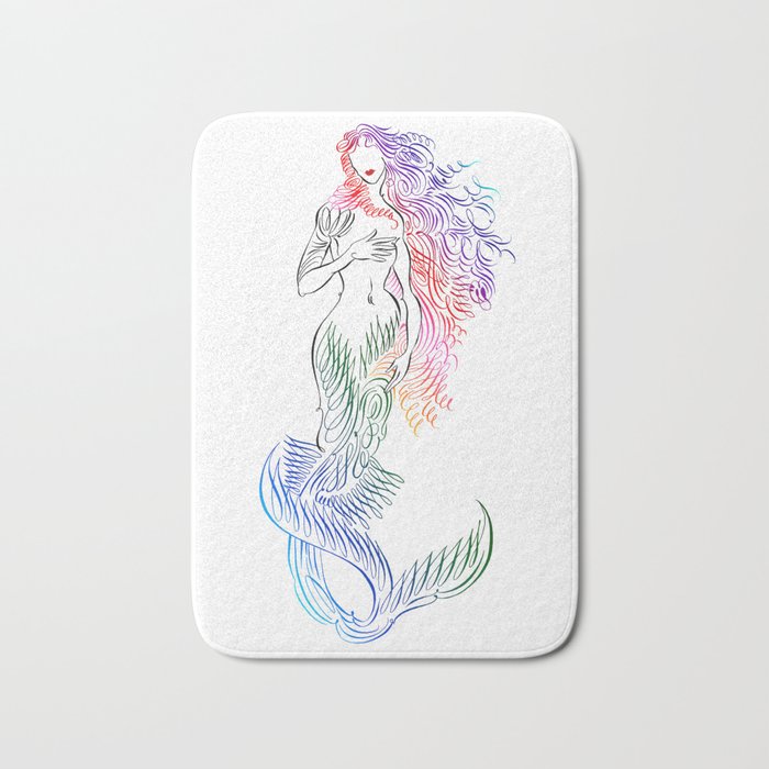 Mermaid Bath Mat