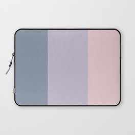  Vertical lines: Pastel Rose colors pattern palette Laptop Sleeve