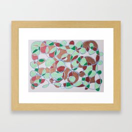 Festivité  Framed Art Print