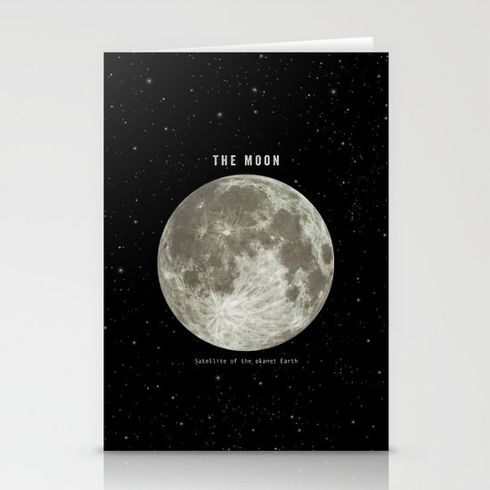 The Moon Stationery Cards