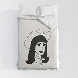Cowgirl Duvet Cover