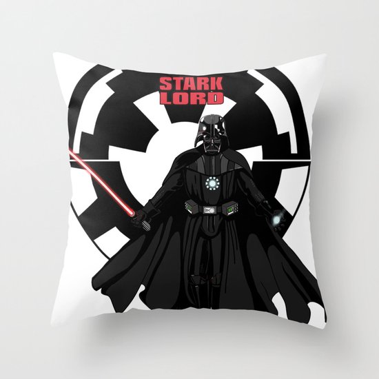 Stark Lord Throw Pillow