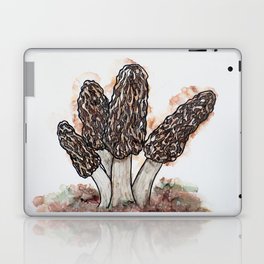 Morel Mushrooms Laptop Skin