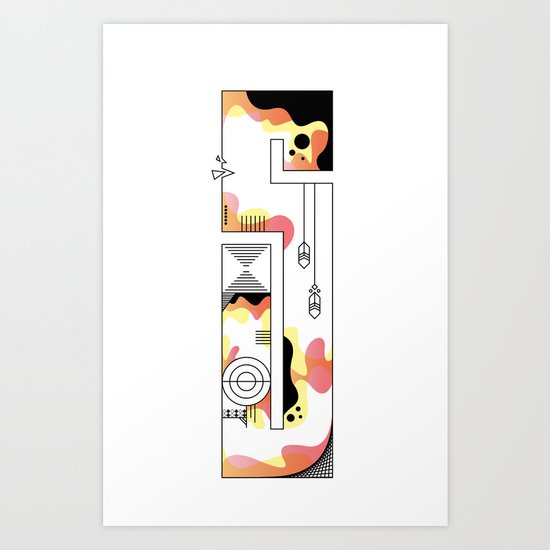 s typo Art Print