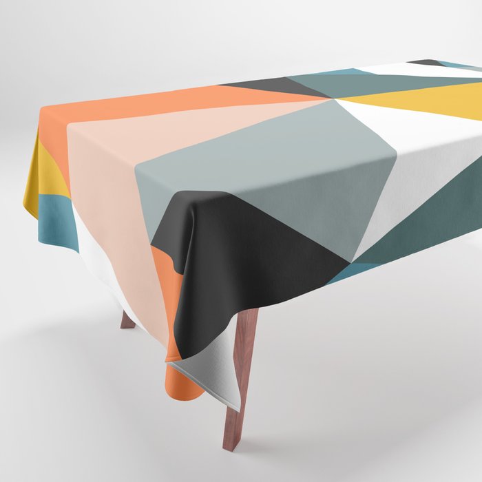 Modern Geometric 36 Tablecloth