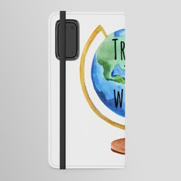 Travel The World Globe Android Wallet Case