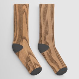 Wood, heavily grained wood grain Socks
