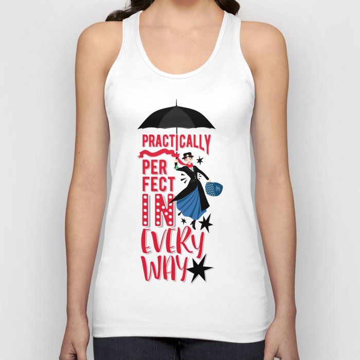 Mary Poppins Quote Unisex Tank Top Mary Poppins Quote Unisex Tank Top