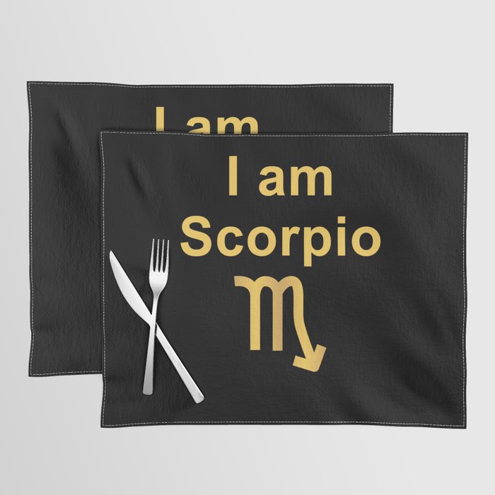 Scorpio Star Sign Gift Placemat