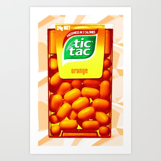 TIC TAC Art Print