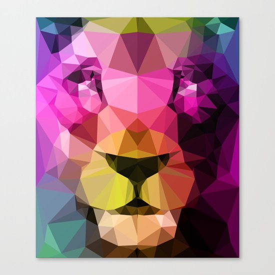 Wild Neon 01a. Canvas Print