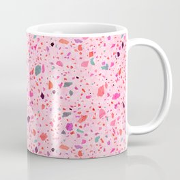 Terrazzo pink and purple Coffee Mug