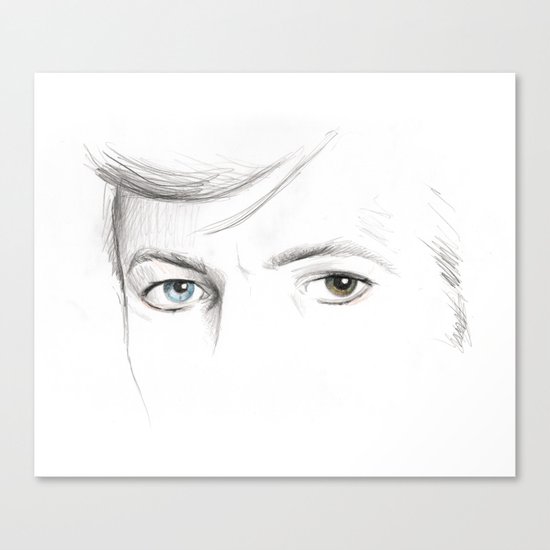 bowie Canvas Print