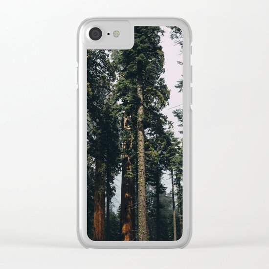 Woods #fog Clear iPhone Case