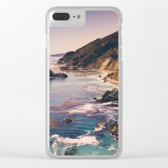 Big Sur Pacific Coast Highway Clear iPhone Case