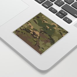 Woodland Hues Camo - MultiCam Camouflage Sticker