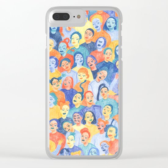 Yellow Clear iPhone Case