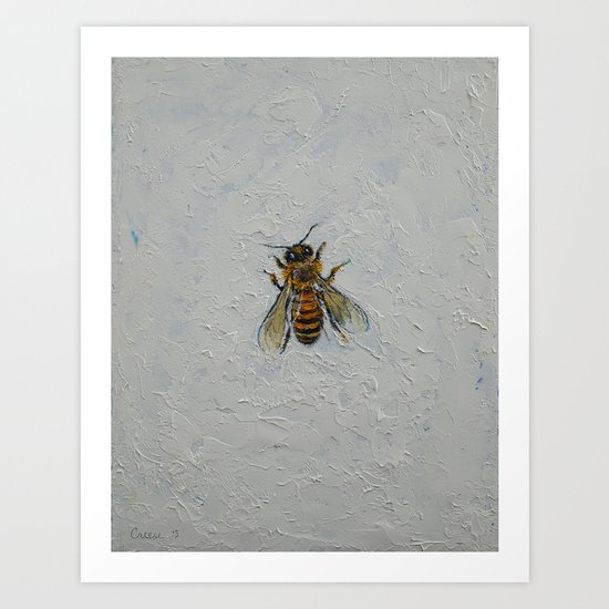 Bee Art Print