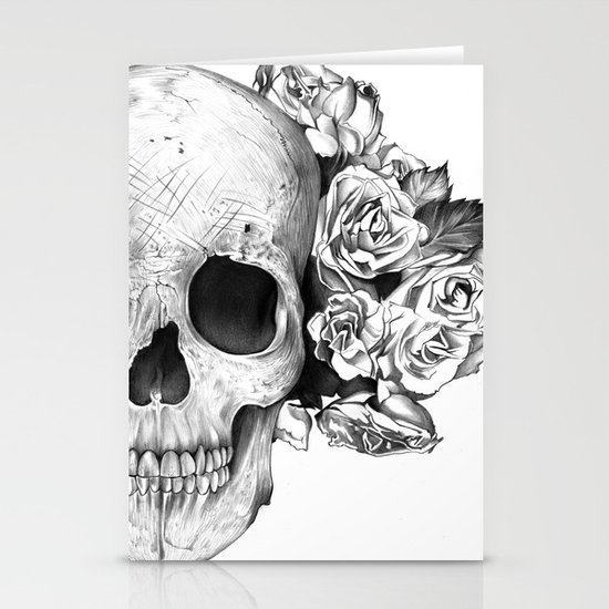 SKULL Stationery Cards