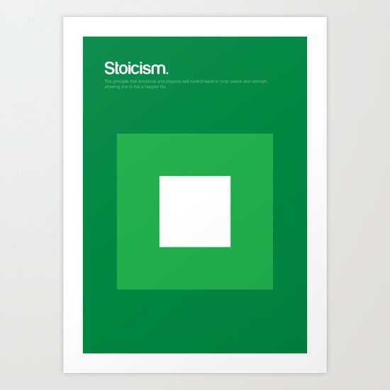 Stoicism Art Print