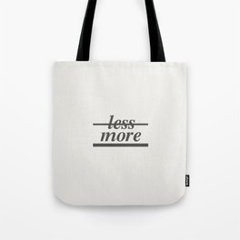 Typography Tote Bag
