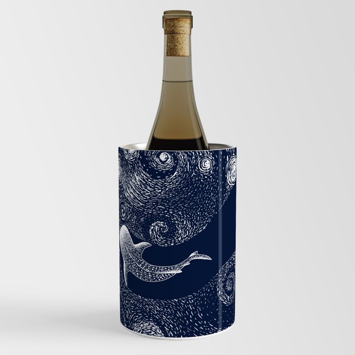 Star eater in Van Gogh style Wine Chiller